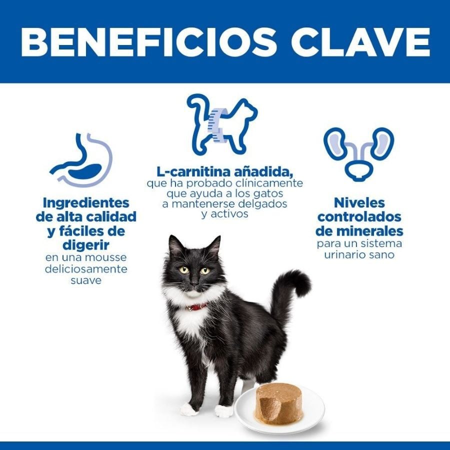 85 g Hill's Science Plan Mature Sterilised Mousse de Pollo para gatos, , large indicador imagen numero 4