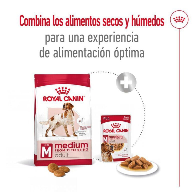 18 kg (15 + 3 kg &iexcl;gratis!) Royal Canin Medium Adult pienso para perros, , large indicador imagen numero 9