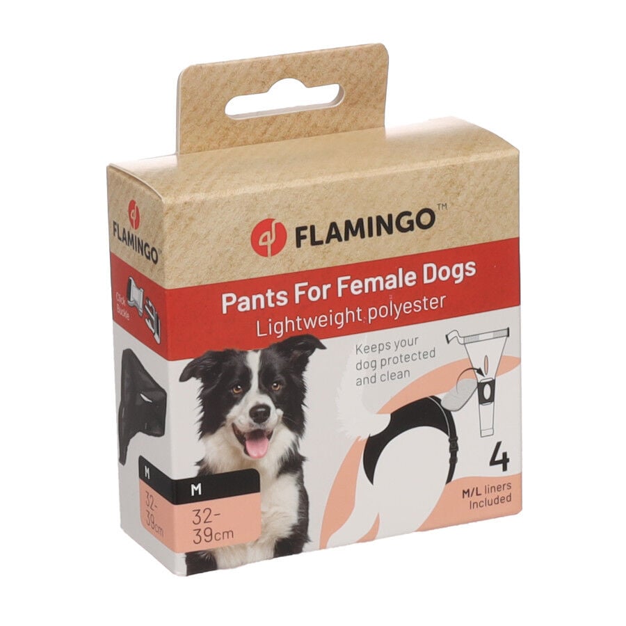 Flamingo Braguitas negras para perros, , large Imagen numero 2
