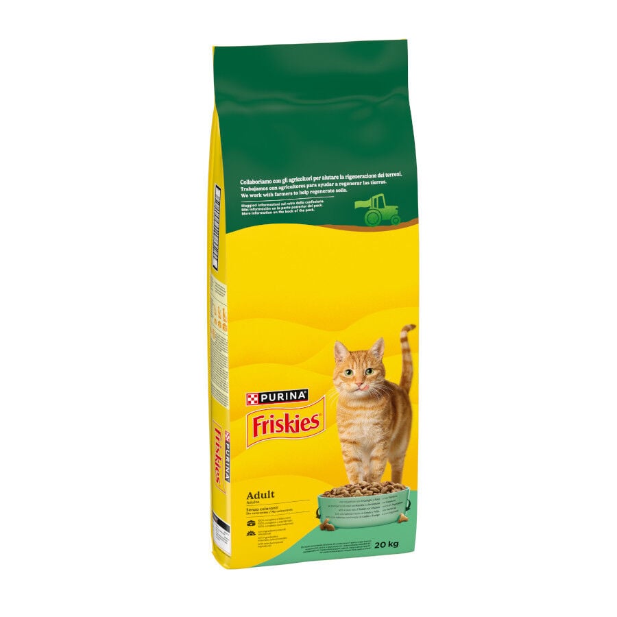 20 kg Friskies Conejo y Pollo pienso para gatos, , large indicador imagen numero 6