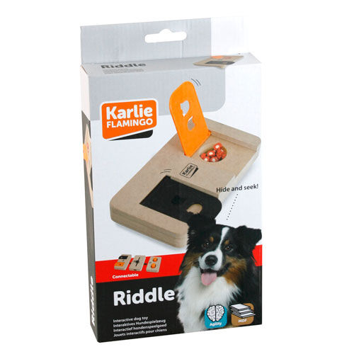 Flamingo juego de inteligencia Riddle para perros Imagen numero 1