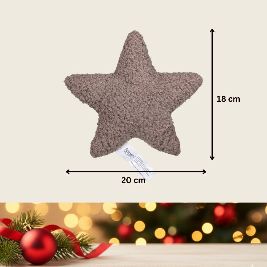 Wonder Christmas Peluche Estrella Navide&ntilde;a para perros, , large indicador imagen numero 4