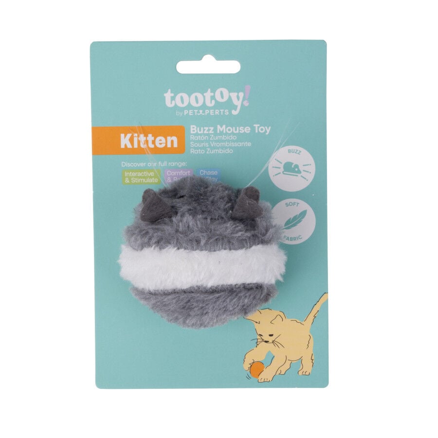 Tootoy! Rat&oacute;n Interactivo con Zumbido para gatitos, , large indicador imagen numero 8