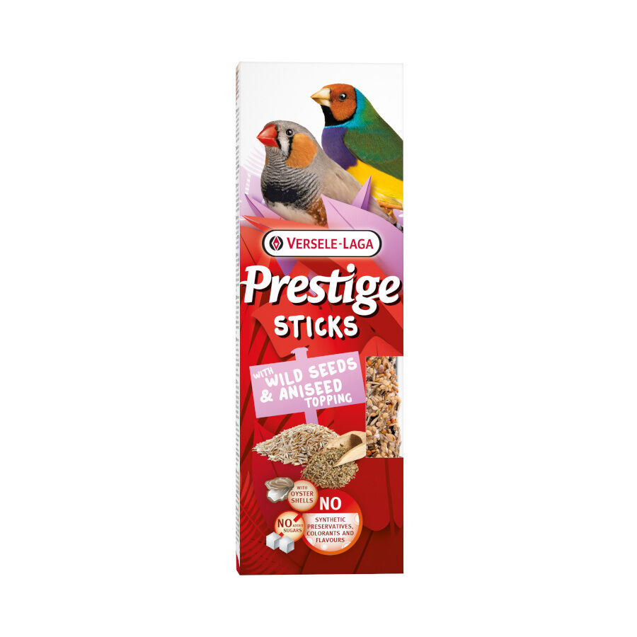 Versele-Laga Barritas Prestige Sticks Nueces y Pasas para p&aacute;jaros ex&oacute;ticos, , large Imagen numero 1