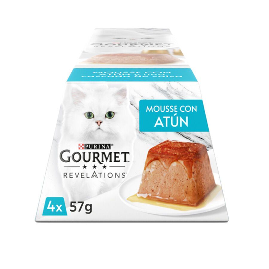 4 tarrinas x 57 g Gourmet Revelations  At&uacute;n tarrinas en mousse para gatos, , large Imagen numero 4