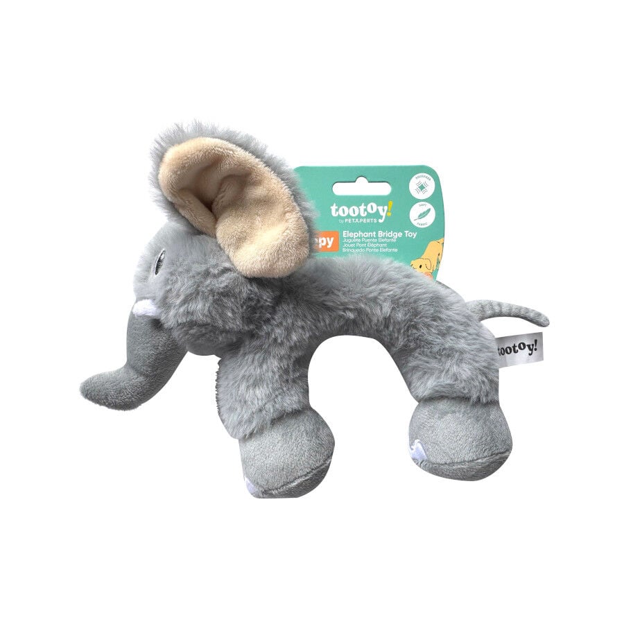 Tootoy! Elefante Mordedor de Peluche para cachorros, , large indicador imagen numero 7