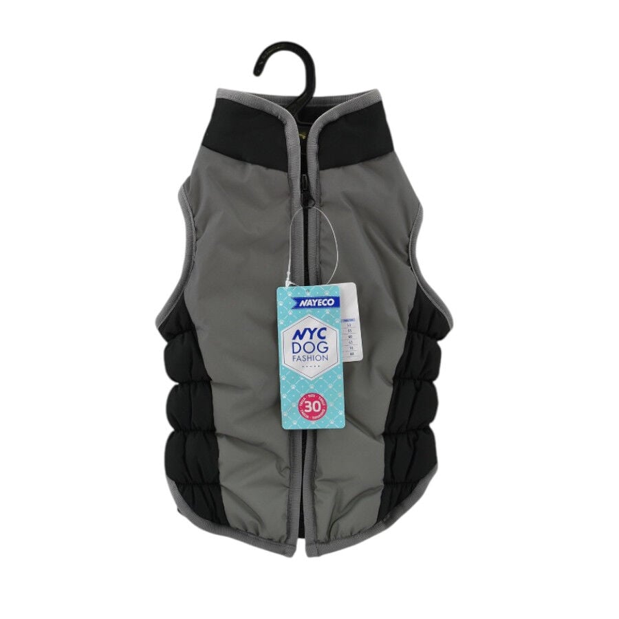 Nayeco Abrigo Reflectantre Gris para perros, , large indicador imagen numero 4
