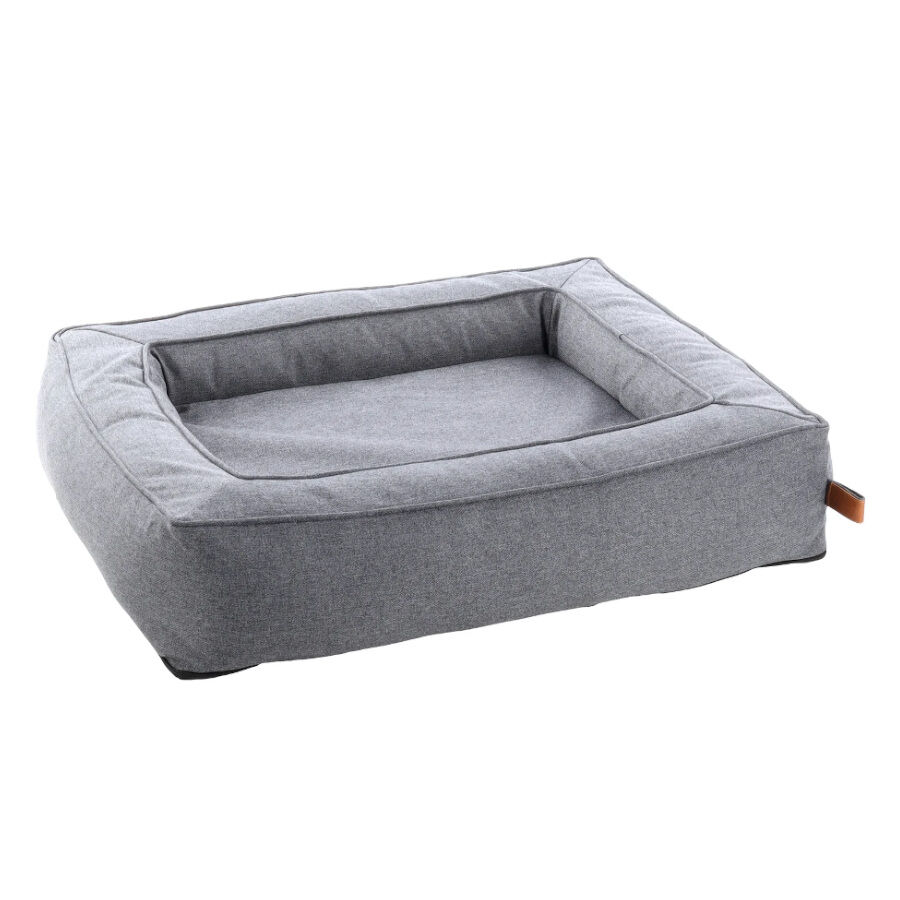 Flamingo Carlota Rect&aacute;ngulo Gris con Cremallera Cama para perros, , large Imagen numero 2