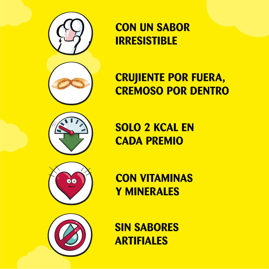 4 sobres x 10 g Catisfactions Creamy Pollo Snack cremoso para gatos, , large Imagen numero 4