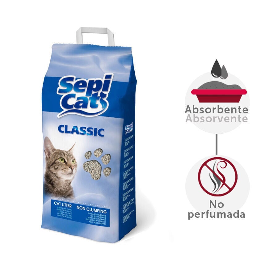 16 L Sepicat Classic arena absorbente para gatos, , large Imagen numero 2
