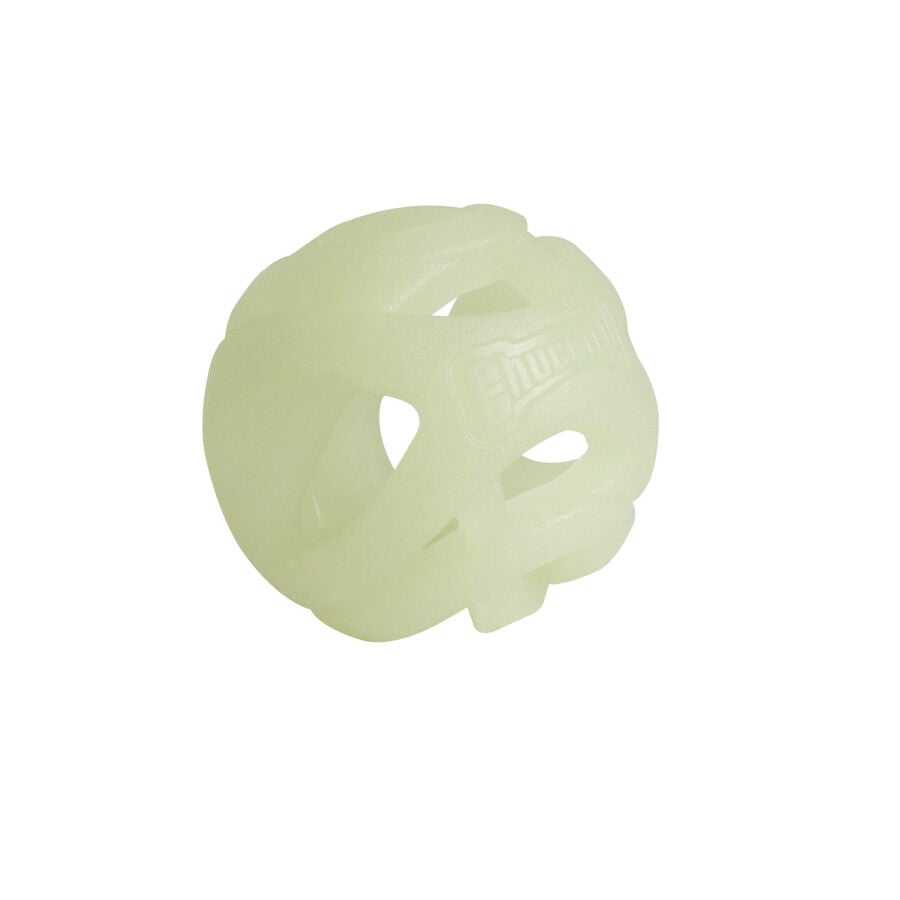 Chuckit! Pelota de Goma Fluorescente para perros, , large Imagen numero 1