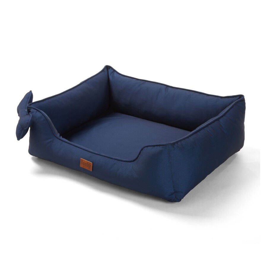 Leeby cama viscoel&aacute;stica azul para perros, , large indicador imagen numero 3