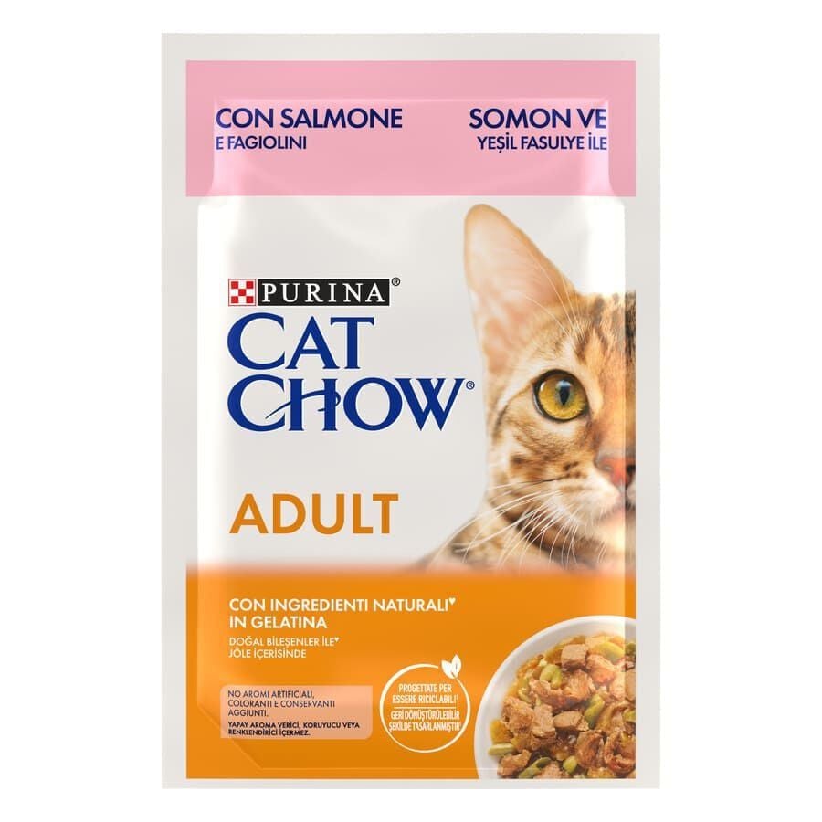 Cat Chow Salm&oacute;n en Gelatina