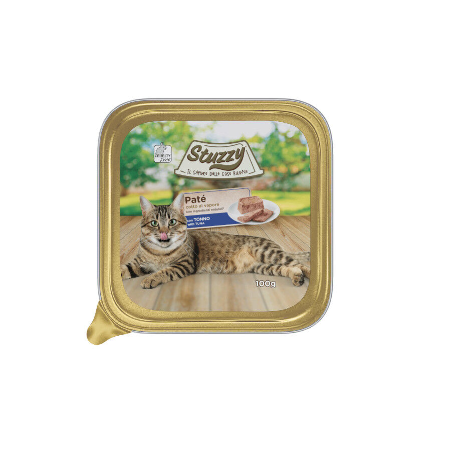 Stuzzy at&uacute;n tarrina para gatos