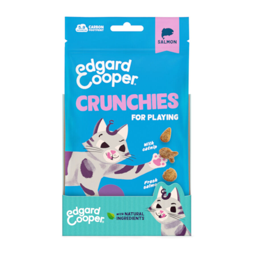 50 g Edgard & Cooper Galletas Crunchies Salmon para gatos, , large indicador imagen numero 9