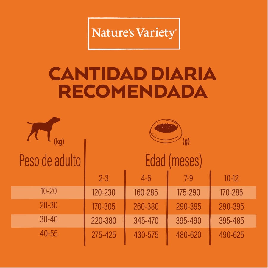 12 kg Nature's Variety No Grain Puppy Medium Maxi Salm&oacute;n pienso para perros, , large indicador imagen numero 5