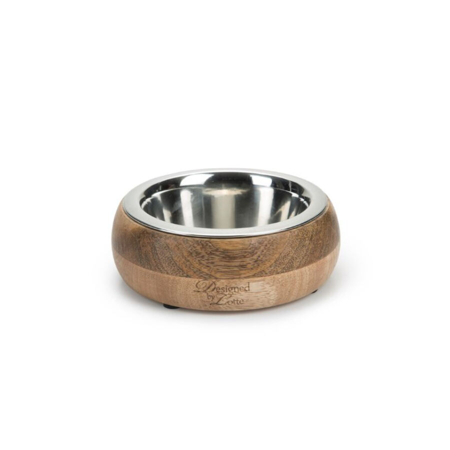 Designed by Lotte Mandira Comedero de Madera para perros, , large Imagen numero 1