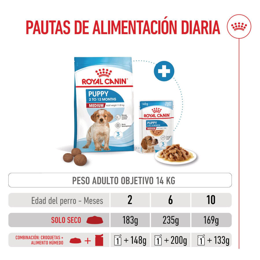 15 kg Royal Canin Puppy Medium pienso para perros&nbsp;, , large indicador imagen numero 7