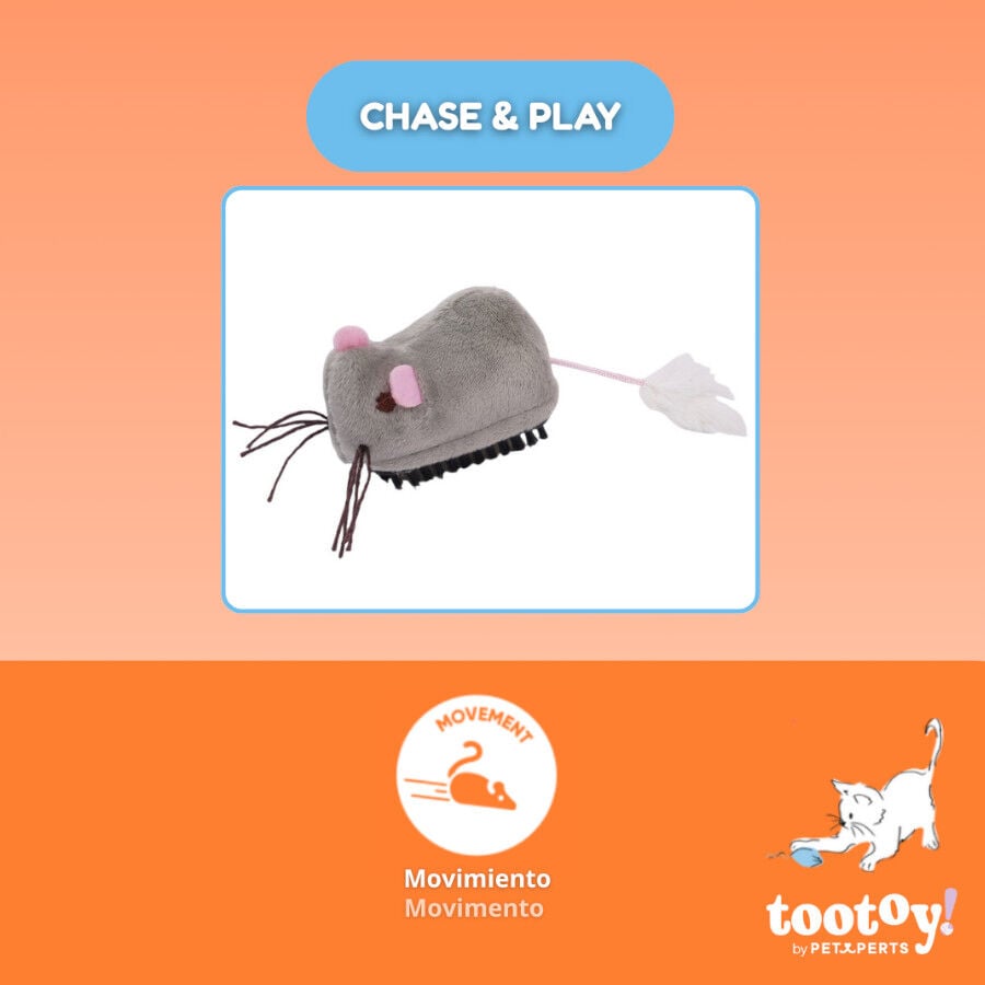 Tootoy! Rat&oacute;n Interactivo con Movimiento para gatos, , large indicador imagen numero 3