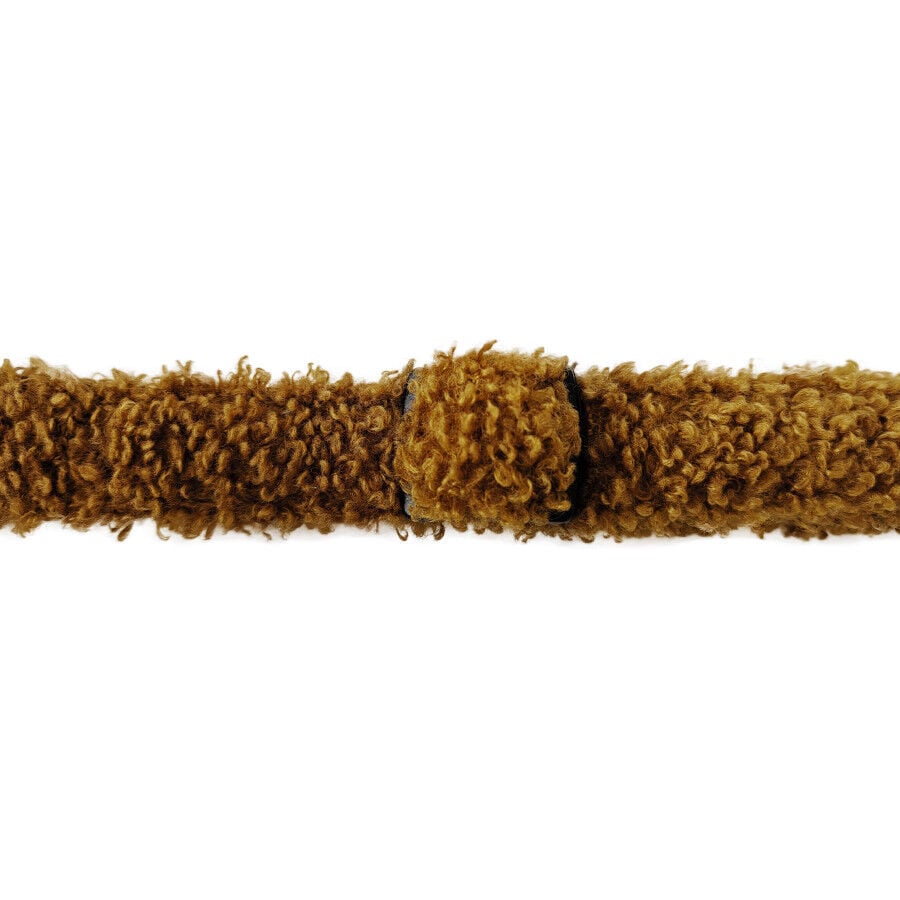 Gotoo Collar teddy marr&oacute;n para perros, , large Imagen numero 4