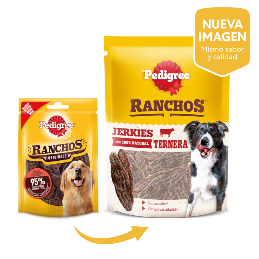 70 g Pedigree Ranchos Tiras Pollo Snacks para perros, , large Imagen numero 2