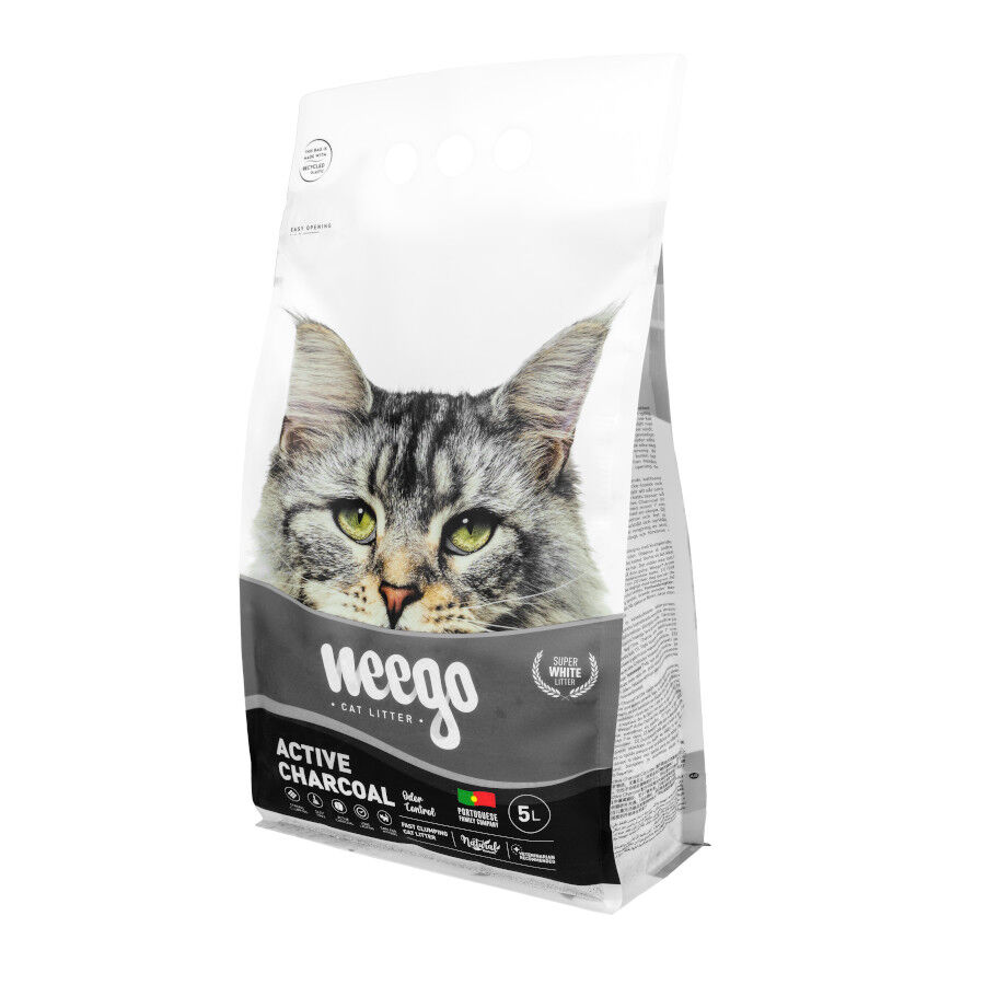 Weego Active Charcoal Arena aglomerante para gatos, , large Imagen numero 2
