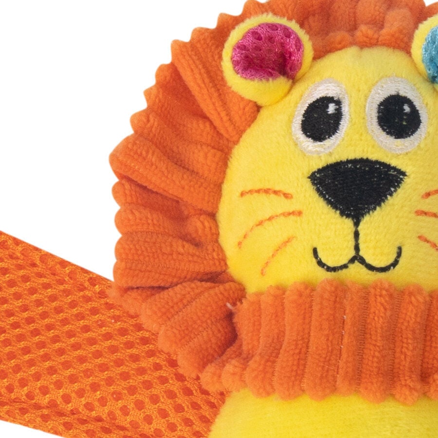 Tootoy! Chew Fetch It Lion Multicolor peluche para perros, , large indicador imagen numero 3