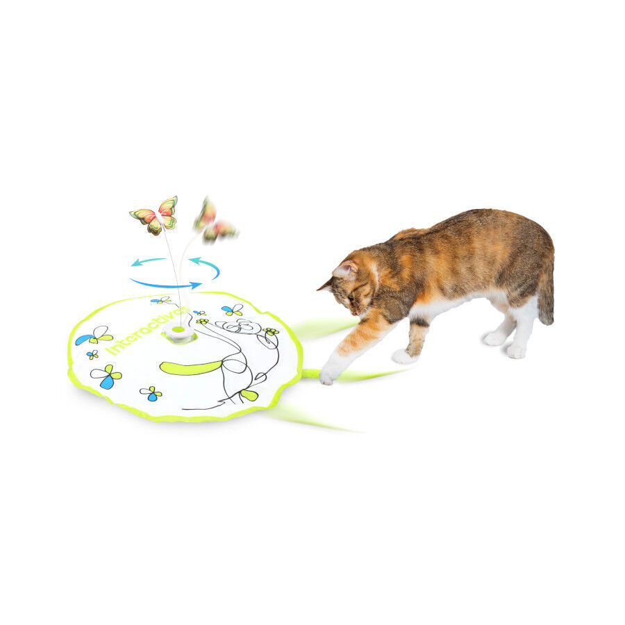 All For Paws Interactives  Juguete Piel Insecto para gatos