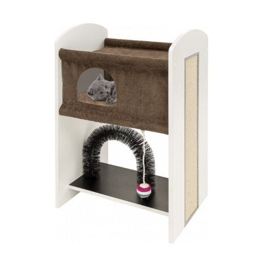 Ferplast Mueble rascador con cuna para gatos Imagen numero 1