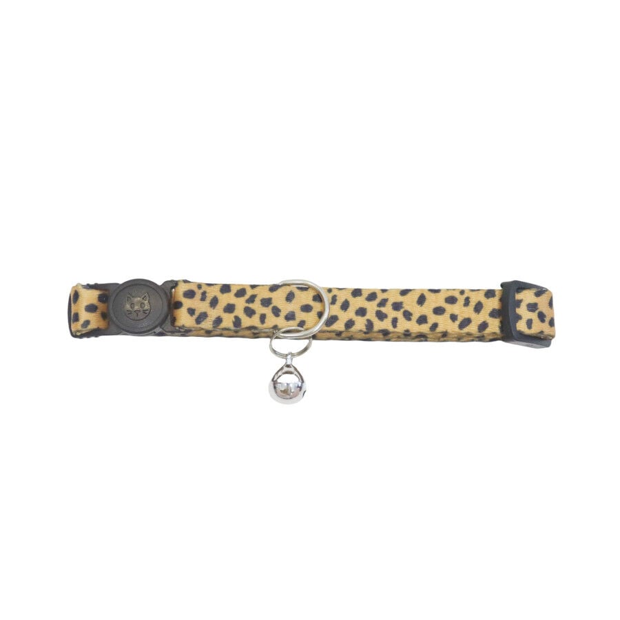 Gotoo Collar estampado leopardo para gatos, , large Imagen numero 1
