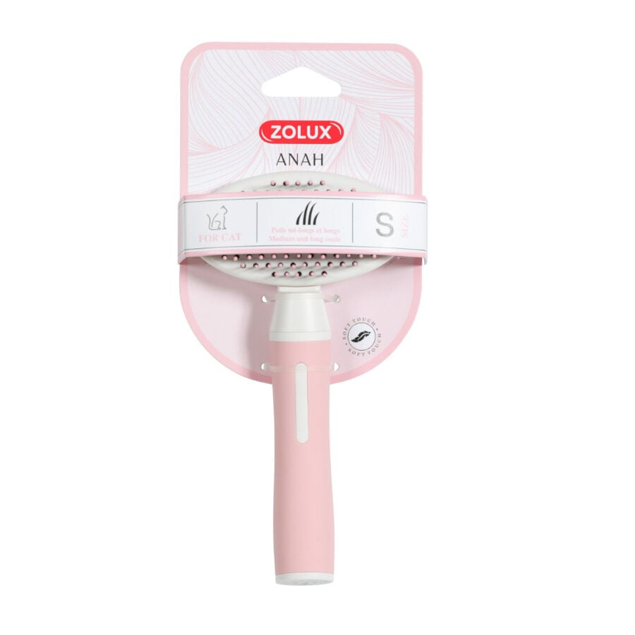 Zolux Anah Slicker Retr&aacute;ctil Carda Suave para gatos, , large Imagen numero 4