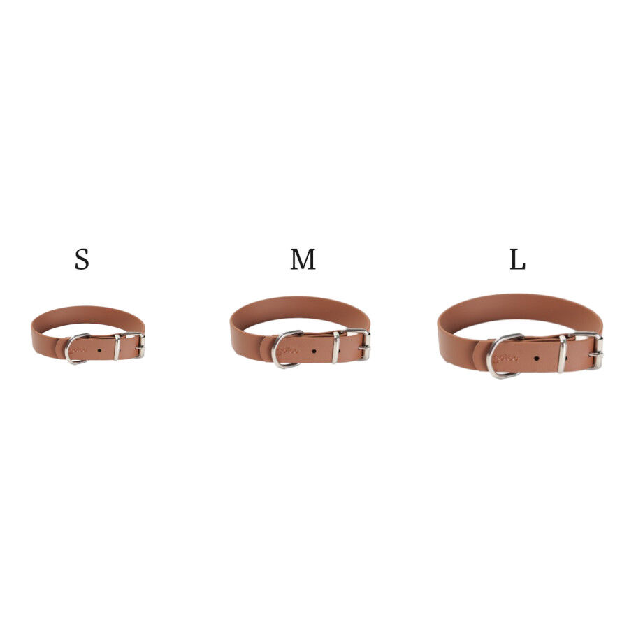 Gotoo Collar Biothane marr&oacute;n para perros, , large indicador imagen numero 8