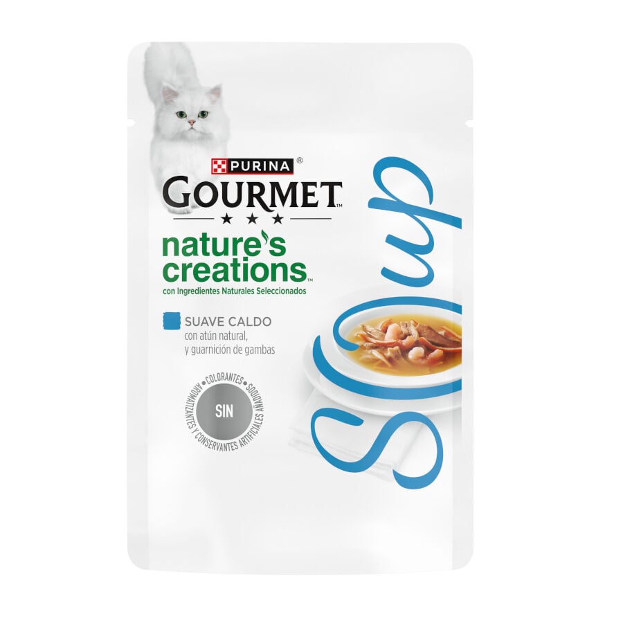 40 g Gourmet Nature's Creations Sopa de At&uacute;n para gatos, , large Imagen numero 1