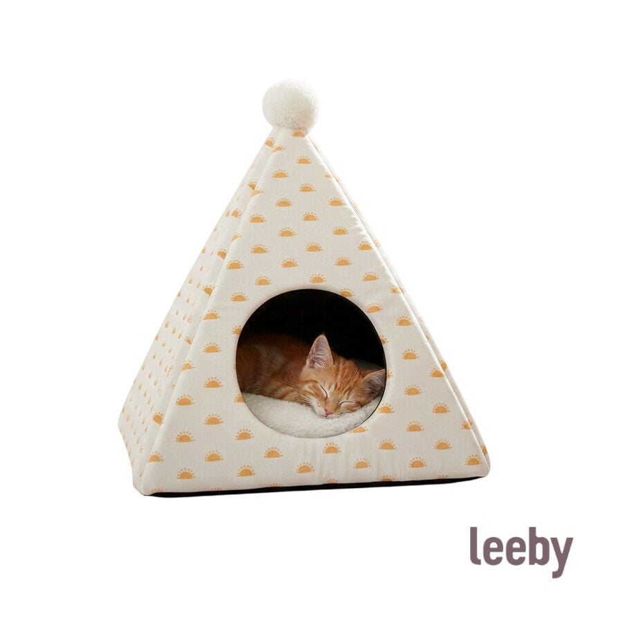 Leeby Cama Pir&aacute;mide Sol para gatos