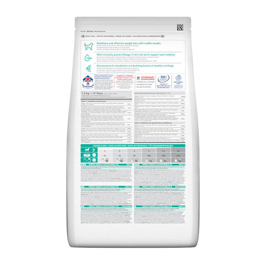 6 kg Hill's Science Plan Perfect Weight y Active Mobility Small y Mini Pollo pienso para perros, , large Imagen numero 7