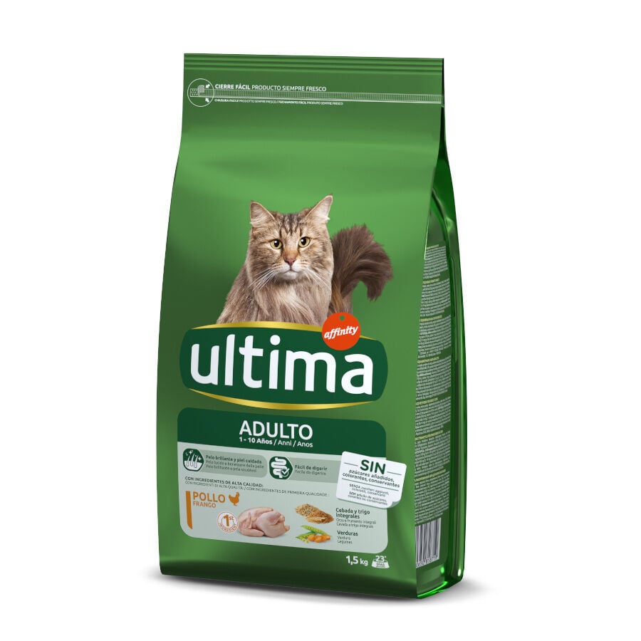 Affinity Ultima Feline Adult pollo y arroz 1,5 kg Imagen numero 1