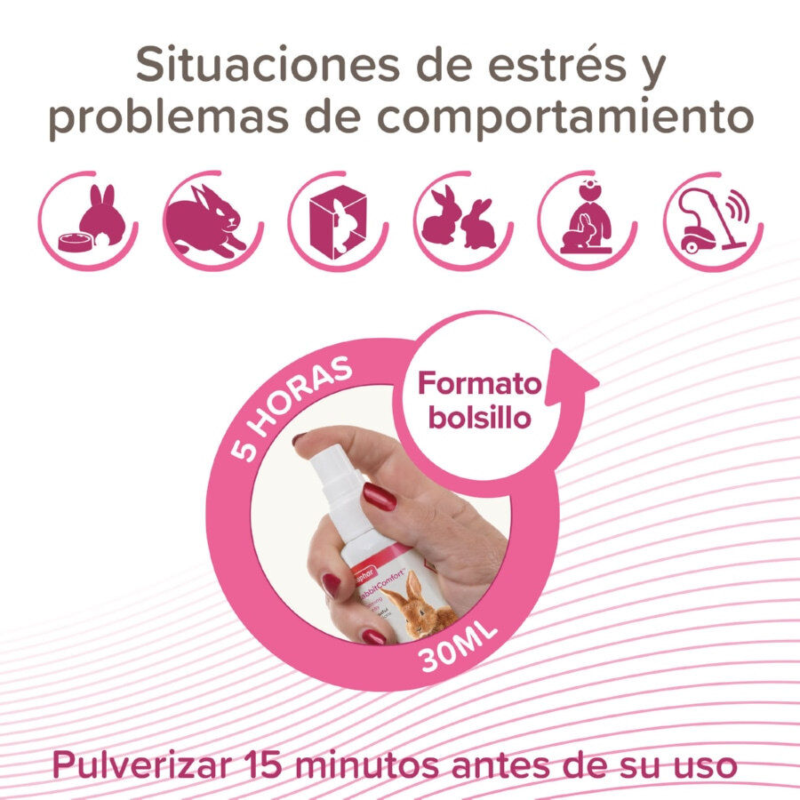 Beaphar RabbitComfort Spray Tranquilizante para conejos, , large Imagen numero 3