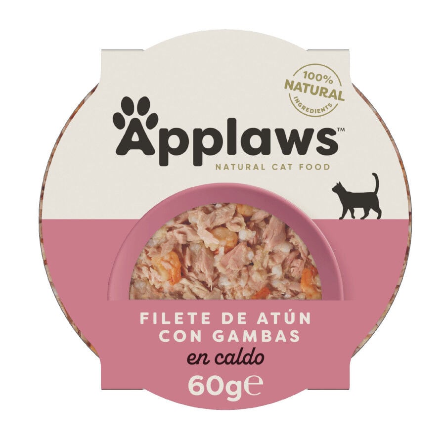 Applaws At&uacute;n y Gambas tarrina para gatos