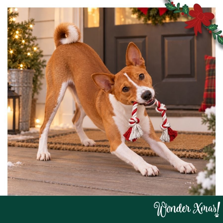 Wonder Christmas Cuerda Forma Caramelo Juguete para perros, , large indicador imagen numero 2