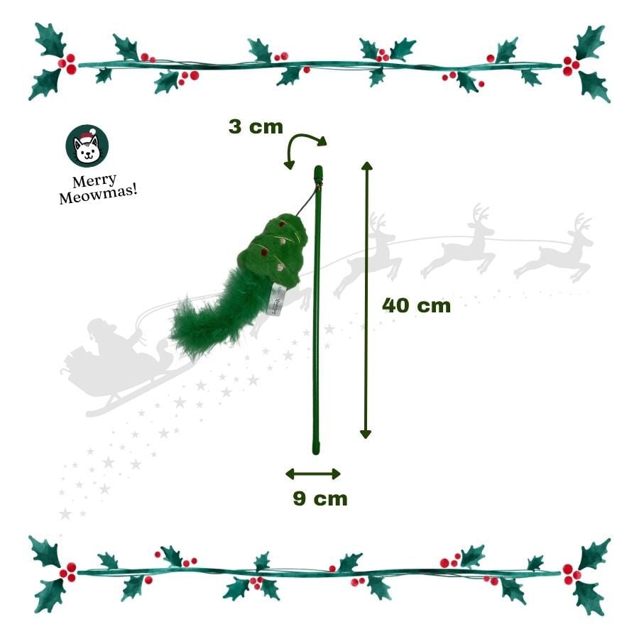 Wonder Christmas Teaser &Aacute;rbol Navidad Juguete para gatos, , large Imagen numero 3