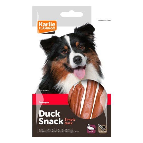 Flamingo salchichas chuches para perros Imagen numero 1