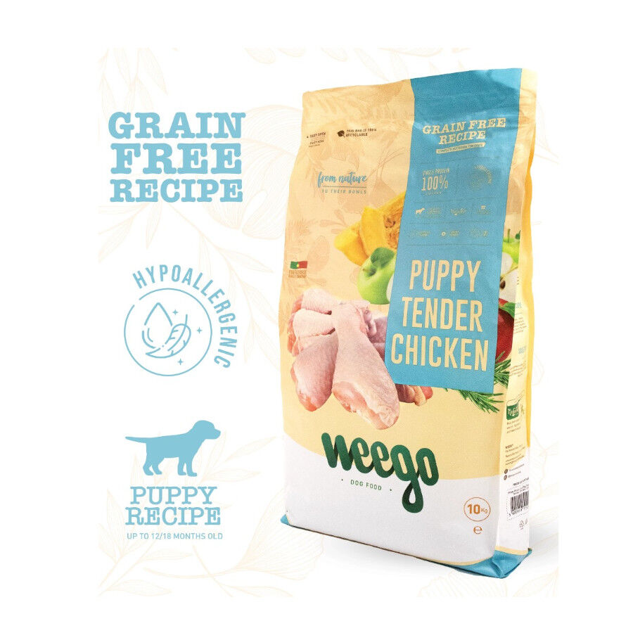 10 kg Weego Grain Free Puppy Tender Pollo pienso para perros&nbsp;, , large Imagen numero 2