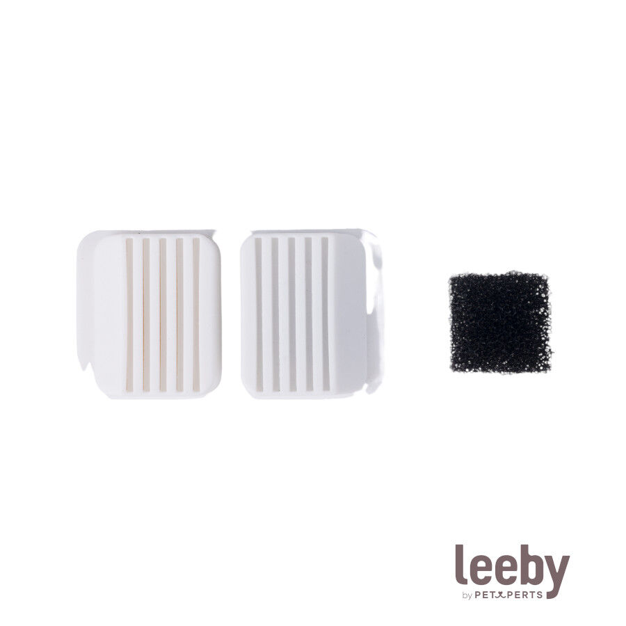 Leeby Set 3 Recambios de Filtros para Fuente de perros y gatos