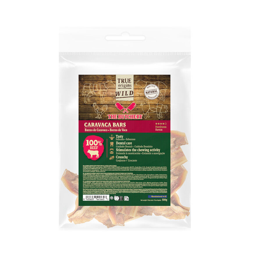 500 g True Origins Wild Tiras de Caravaca Snack para perros, , large Imagen numero 2