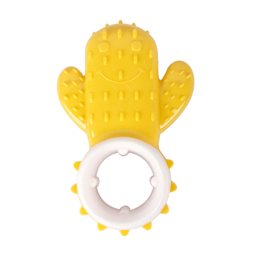 Summer Vibes Mordedor Refrescante cactus amarillo para cachorros, , large indicador imagen numero 1