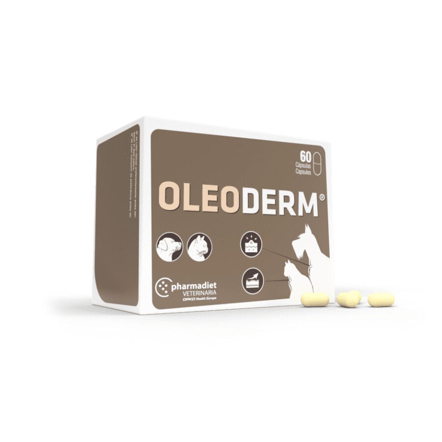 Farmadiet Oleoderm suplemento para mascotas Imagen numero 1