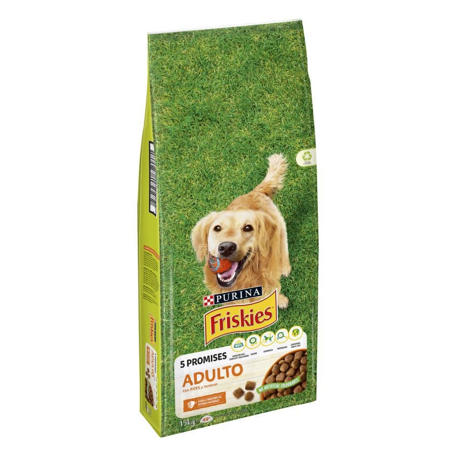 15 kg Friskies Pollo y Verduras pienso para perros , , large Imagen numero 2