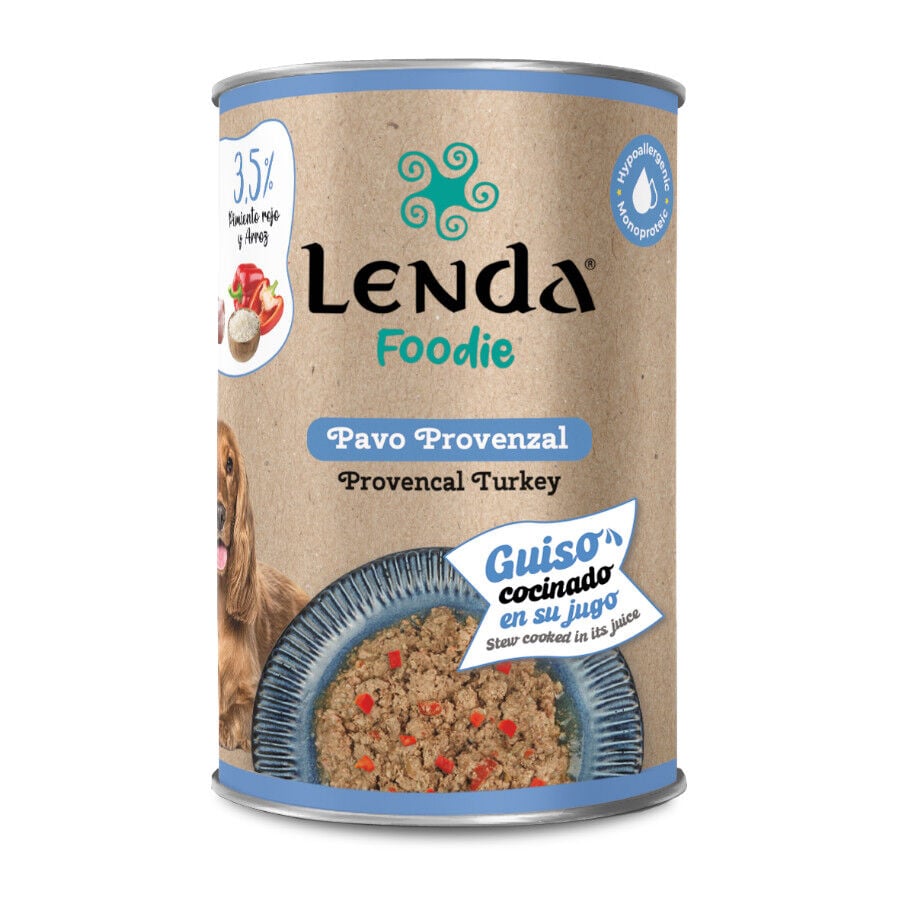 400 g Lenda Pavo Provenzal lata para perros, , large indicador imagen numero 1