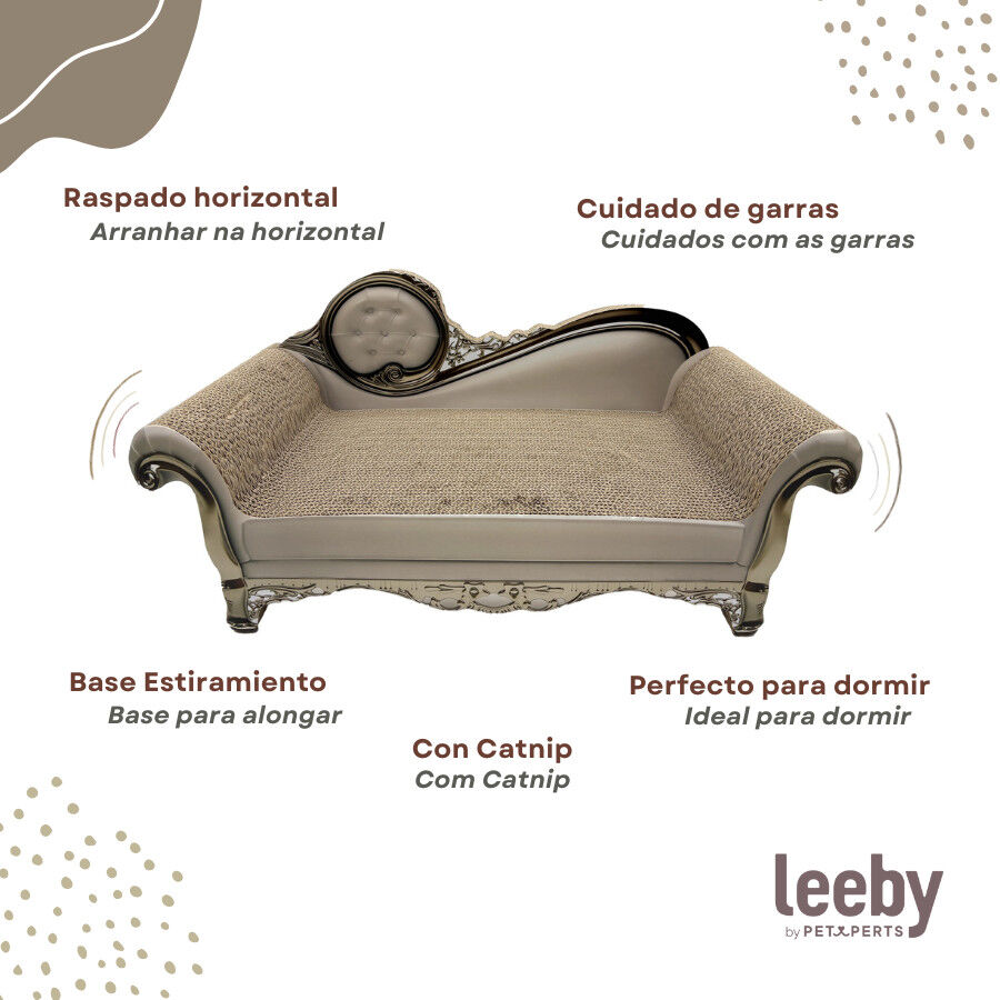 Leeby Camille rascador de cart&oacute;n para gatos, , large Imagen numero 4