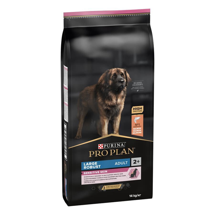 14 kg Pro Plan Adult Large Robust Salm&oacute;n pienso para perros Piel Sensible, , large indicador imagen numero 1